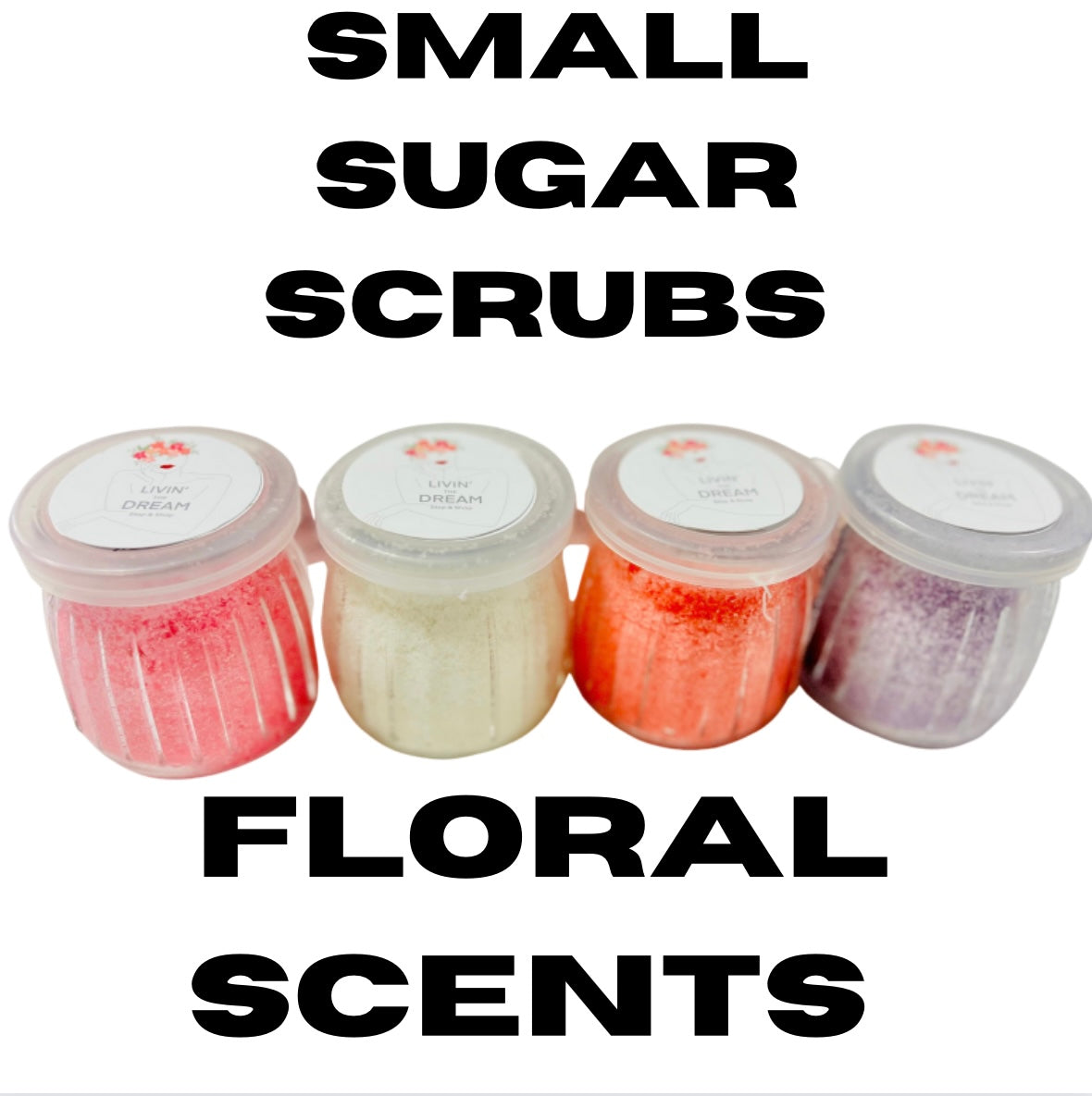Small-Sugar Scrubs Handmade By Miss Marie!