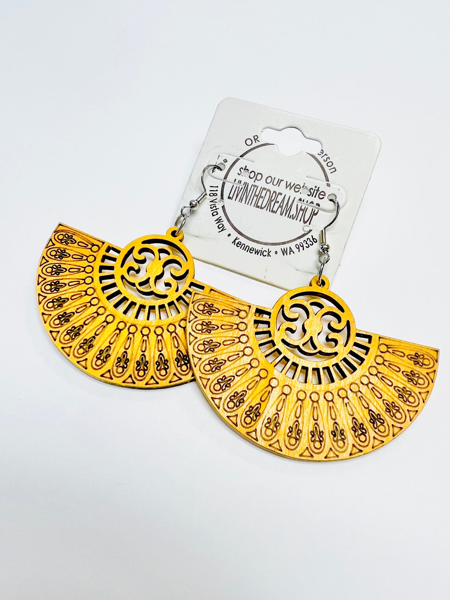 Yellow Earrings