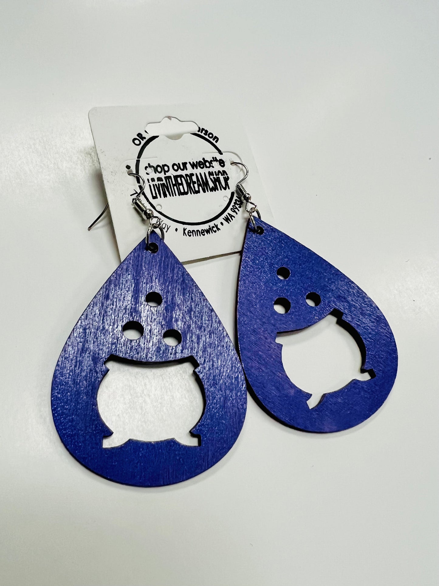 Halloween Witches Brew Earrings