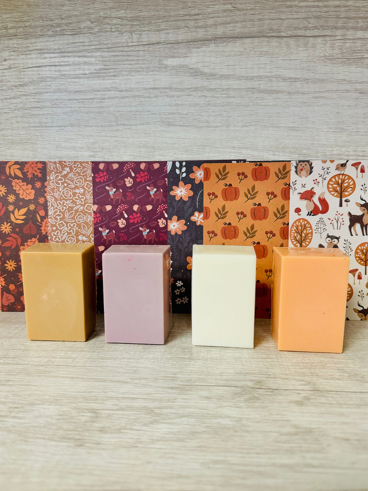 Fall handcrafted Scented Soap