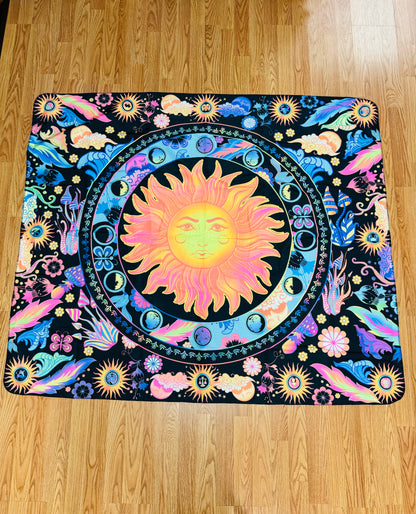 Colorful Sun Tapestry