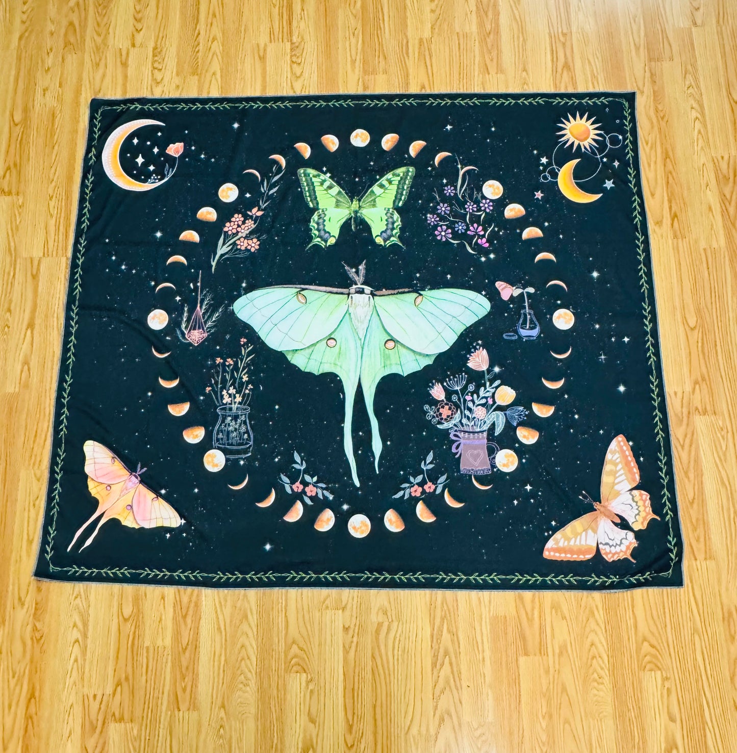 Mystical butterfly & moth Tapestry