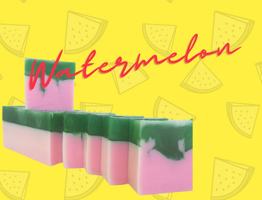 Handmade Watermelon scented Soap