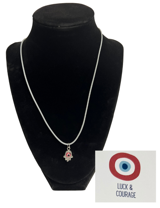 Red-Luck & Courage Eye Necklace