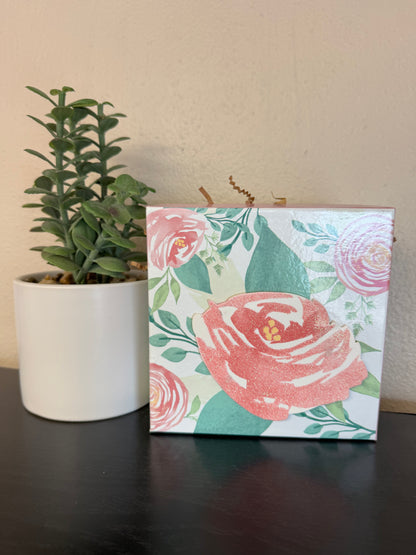 Floral gift box