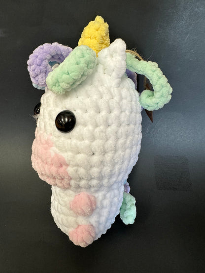 Handmade childrens unicorn plushie
