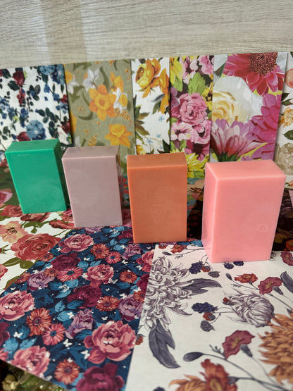 Spring Handcrafted Floral Scented Soap