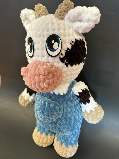 Handmade Childrens cow plushie