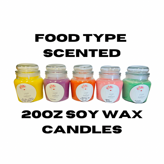 Food Type 20oz Candles