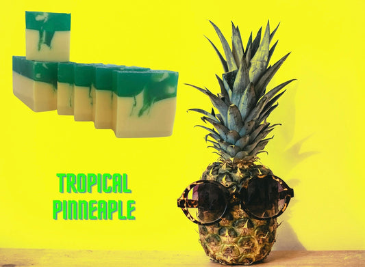Handmade Tropical Pineapple Scented soap