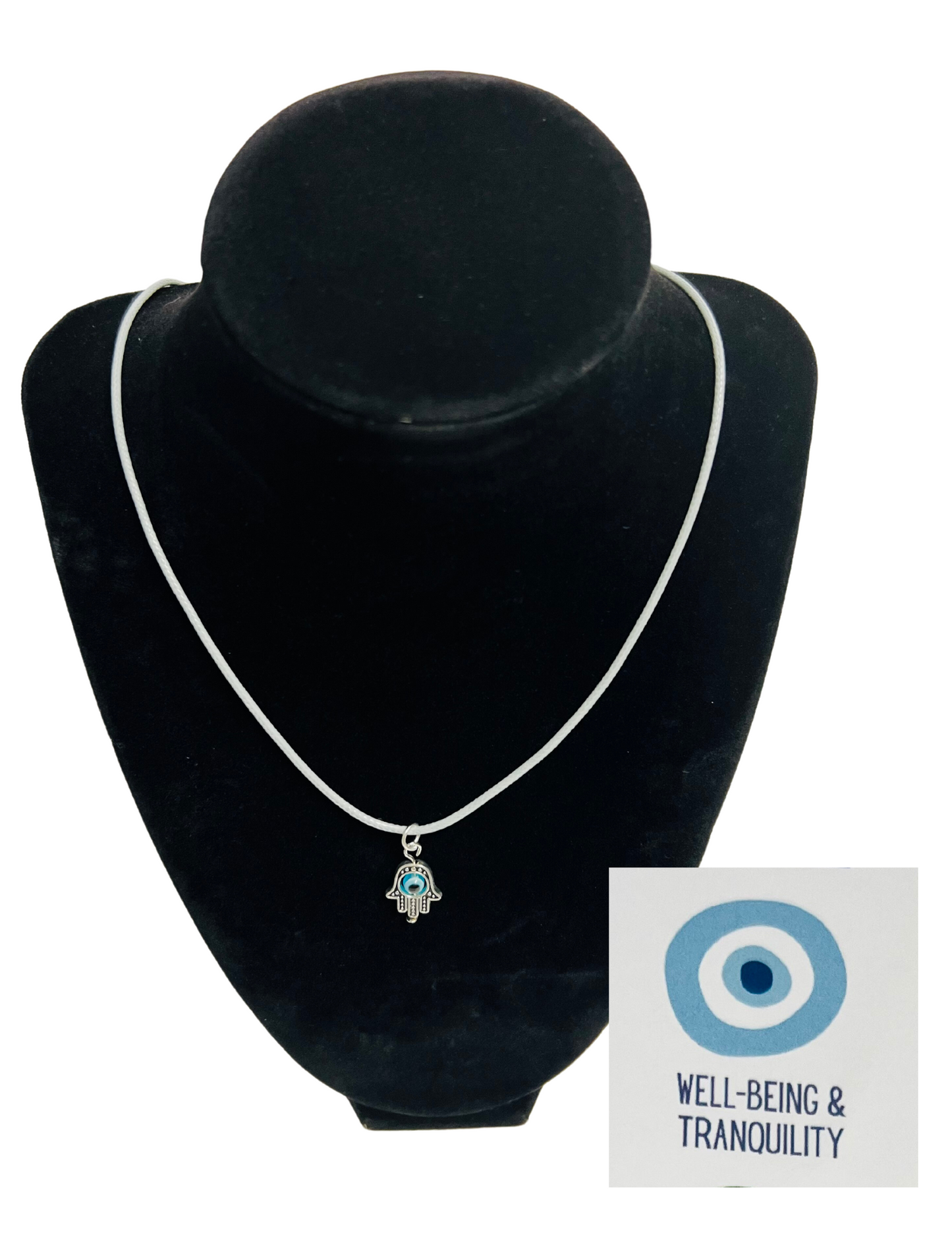 Light Blue-Well Being & Tranquility eye Necklace