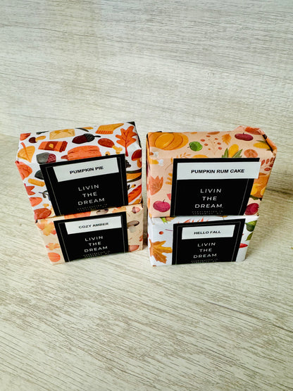 Fall handcrafted Scented Soap