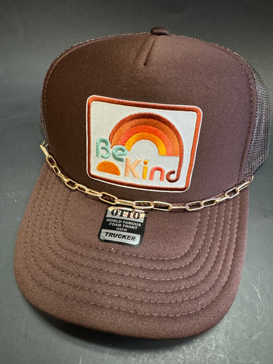 Handmade Be Kind Trucker Hat