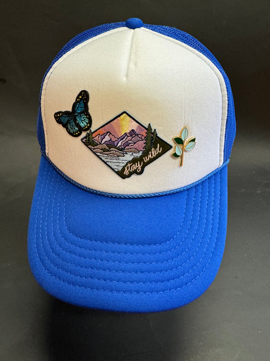 Handmade Nature Stay Wild Trucker Hat