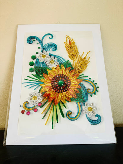 Sunflower Diamond Art