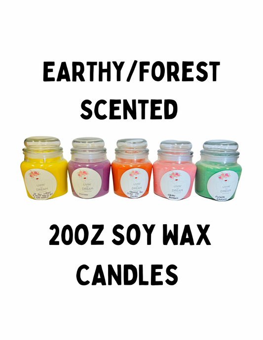 Earthy/Forest 20oz Candles