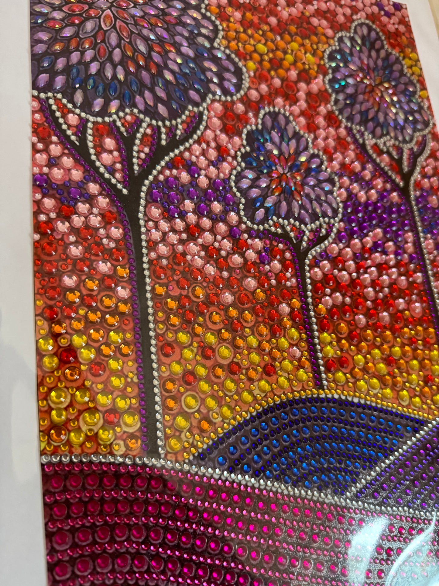Colorful Trees Diamond Art