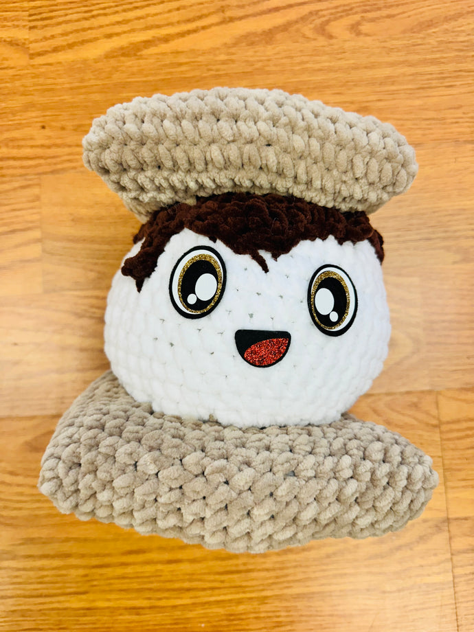 Childrens Handmade s’more plushie