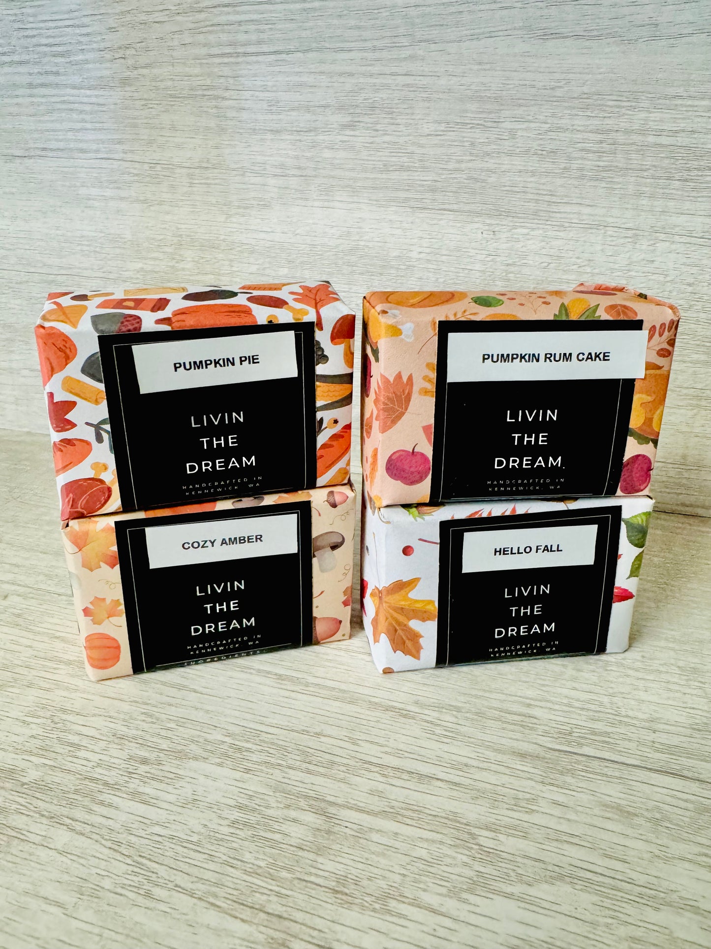 Fall handcrafted Scented Soap