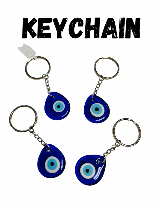 Dark Blue-Trust & Serenity Eye Keychain