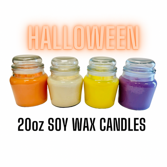 Halloween 20oz Candles