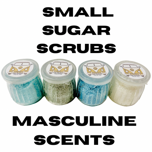 Men’s small sugar body scrub