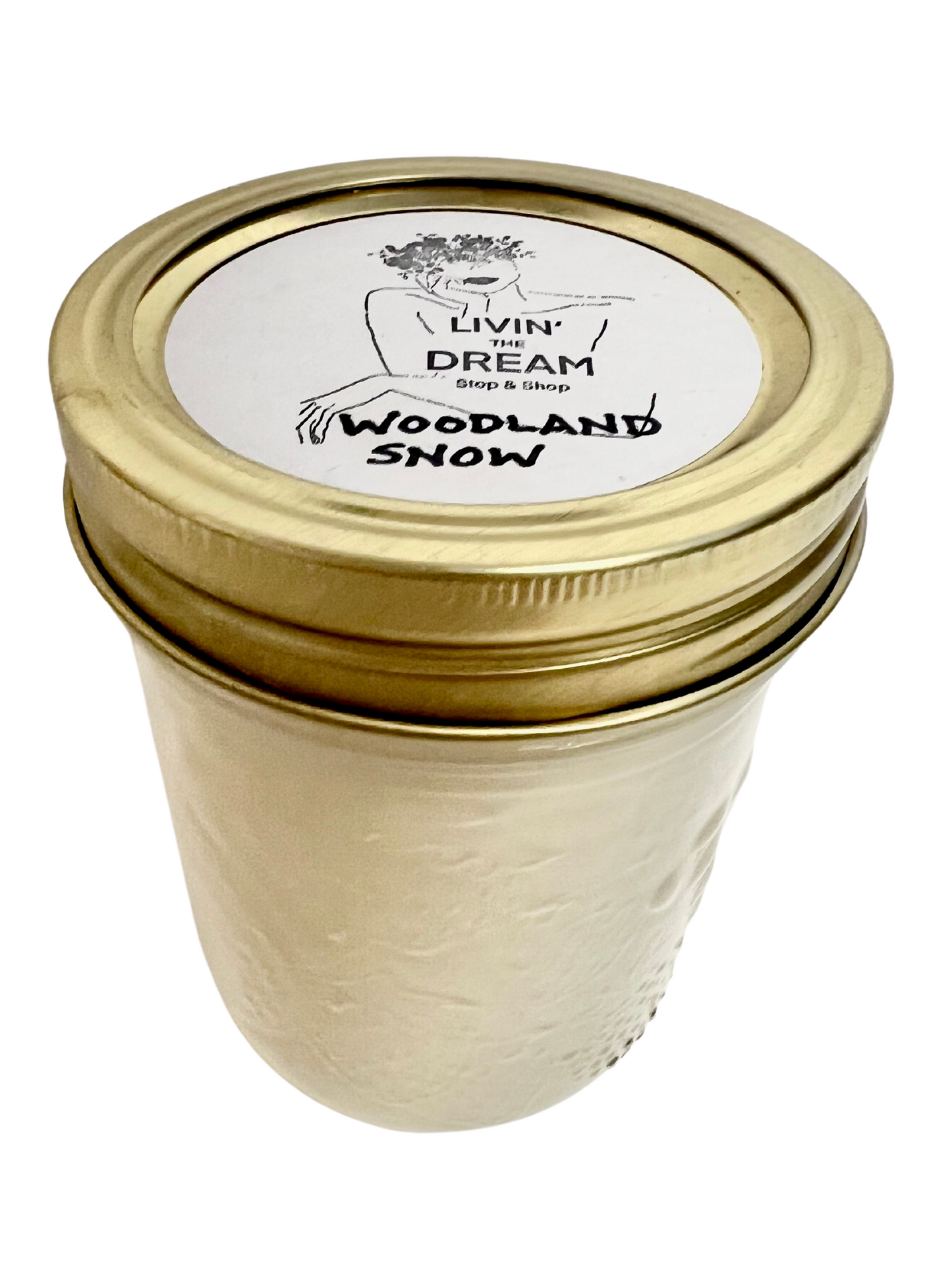 Woodland Snow Candle