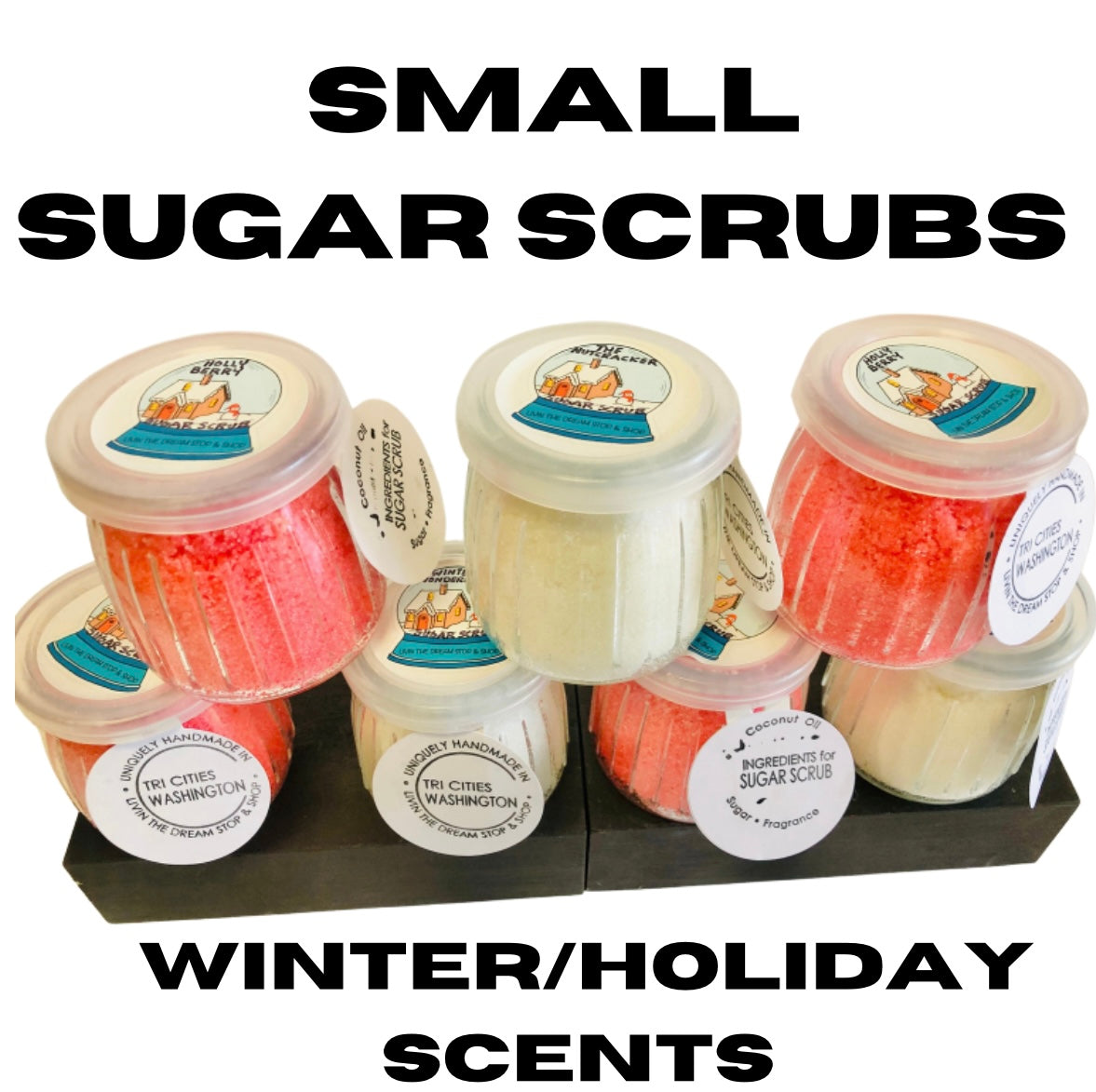 Winter-Holiday small sugar scrubs
