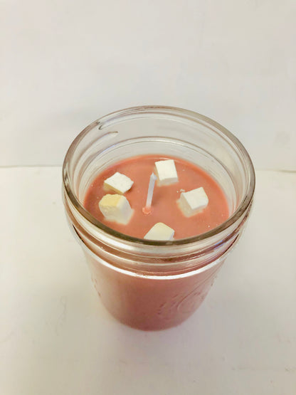 Hot Cocoa and Marshmallow Candle