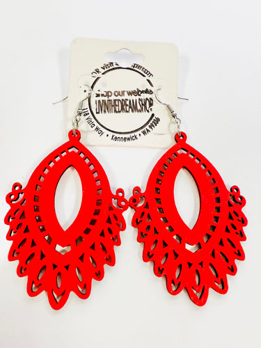 Red Earrings