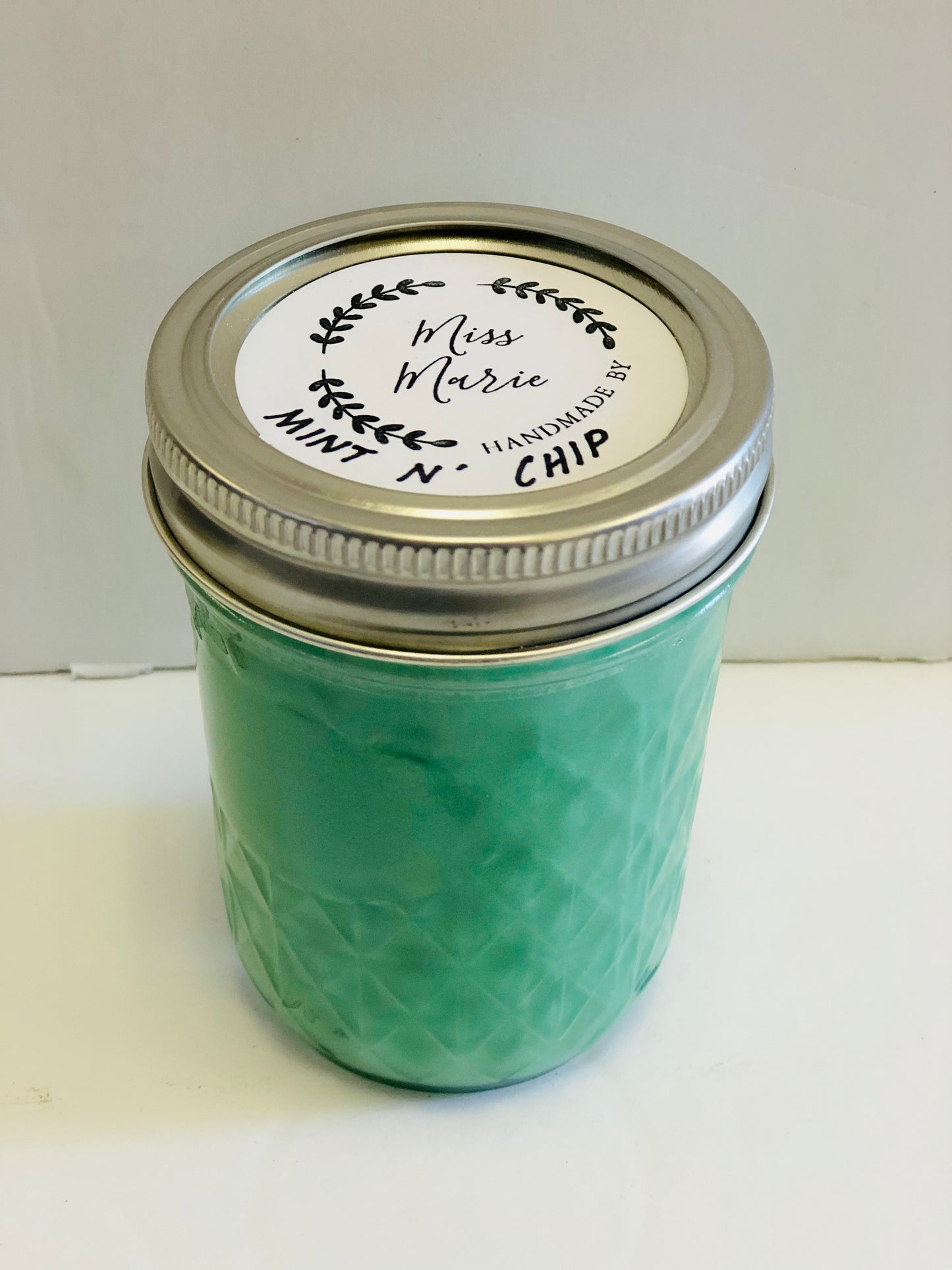 Mint N  Chip  candle