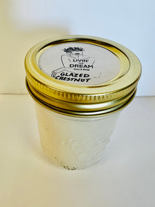 Glazed  Chestnut Candle